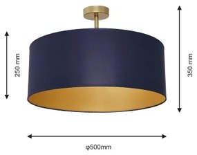 Lampadario a sospensione con supporto rigido BEN 3xE27/60W/230V