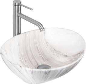 Lavabo da appoggio Rea Sofia Ash Matt