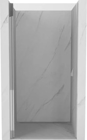 Mexen Mist-B porta doccia a battente 75 cm, trasparente, cromo - 8A2-075-000-01-00