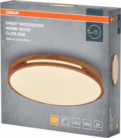 Osram - Plafoniera dimmerabile a LED ORBIS WOODBURRY LED/24W/230V Ø 39 cm