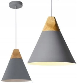 Lampada da soffitto pensile Scandi A Grigio