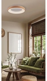 Azzardo AZ4989 - Plafoniera LED SANTANA LED/30W/230V marrone