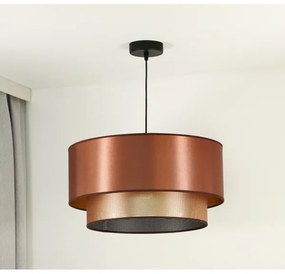 Duolla - Lampadario a sospensione con filo COPPER SHINY 1xE27/15W/230V diametro 45 cm rame