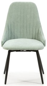 Sedie da pranzo color menta in set di 2 pezzi Elma - Marckeric