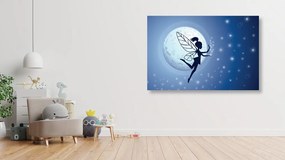 Quadro su tela – Fata al chiaro di luna