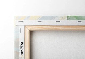 Quadro su tela – Alberi pastello da fiaba