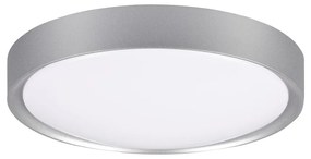 Plafoniera LED in argento ø 33 cm Clarimo - Trio