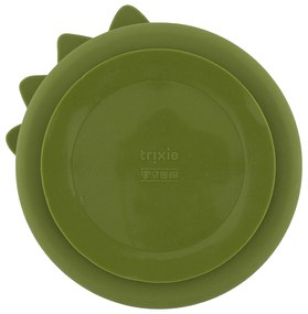 Piatto in silicone con ventosa Mr. Dino