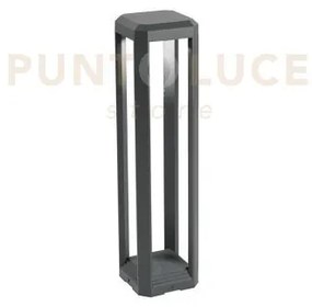 Ges950- paletto led 4000k 838lm 13w grigio antracite ip65 50cm