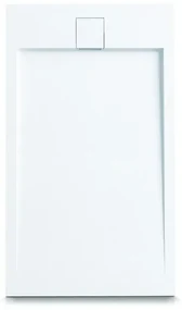 Kamalu - Piatto doccia in resina 80x120 effetto pietra | KR1000