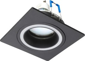 Eglo 900451 - Lampada da incasso CAROSSO 1xGU10/35W/230V antracite