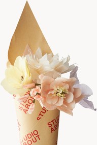 Bouquet di fiori artificiali fatto a mano Pastel