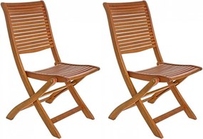 Set 2 Sedie da Giardino 50,5x64x93h cm Noemi Pieghevole...