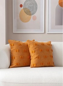 Federe decorative in set 2 pz 43x43 cm Tuffet – Mioli Decor