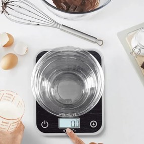 Tefal - Bilancia da cucina OPTISS 2xAAA nero