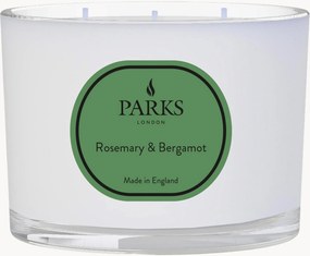 Candela profumata fatta a mano a tre stoppini Vintage Aromatherapy (rosmarino, bergamotto e lavanda)