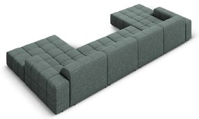 Divano angolare turchese (a U) Chicago - Cosmopolitan Design