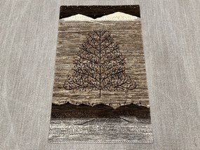 Loribaft Tappeto persiano 80x130 Marrone (Iran) Annodato A Mano