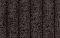 Divano letto in velluto a coste marrone (penisola variabile) Sara - Ropez