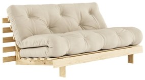 Divano letto beige 160 cm Roots - Karup Design