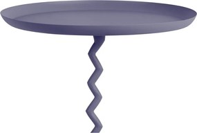 Tavolino rotondo in metallo ø 44 cm Zig Zag – Leitmotiv