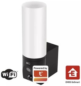 Telecamera esterna smart LED GoSmart 12W 230V IP65 Wi-Fi Tuya nera