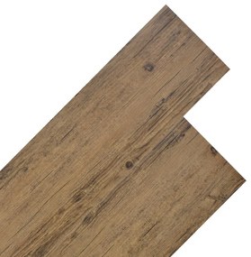 Listoni Pavimenti Non Autoadesivi 5,26m² 2mm Marrone Noce /