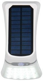 Illuminazione esterna LED con alimentazione a pannelli solari da parete (altezza totale 22 cm) Diadema – Trio