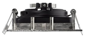 Portafaretto Quadrato da Incasso GU10 Foro 90x90mm Orientabile