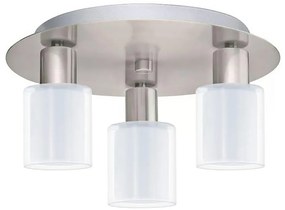 Eglo - Plafoniera LED MY CHOICE 3xE14/4W/230V cromo/bianco