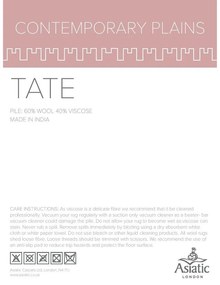 Tappeto crema chiaro , 200 x 290 cm Tate Tonal Textures - Asiatic Carpets