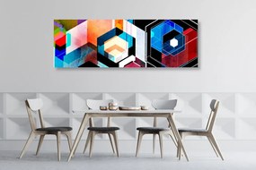 Quadro su tela – Geometria futuristica