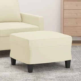 Poggiapiedi Crema 60x50x41 Cm İn Similpelle /