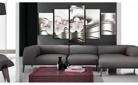 Quadro Bellezza delle orchidee  Colore Beige, Dimensioni e Misure 200x100