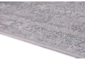 Passatoia per scale grigio e turchese in cotone set da 16 pz 25x65 cm Milano Mavi - Vitaus