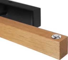 Lampada per quadri LED VERDE LED/5,5W/230V 3000K 46 cm rovere/nero