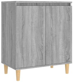 Credenza grigio sonoma 60x35x70 cm in legno ingegnerizzato