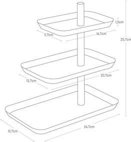 Portagioie in metallo Rin - YAMAZAKI