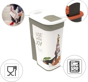 Cassetta per pellet 4,1 l Flo - Rotho