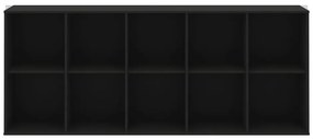 Scaffale modulare nero 169x69 cm Mistral Kubus - Hammel Furniture