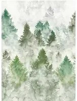 Coordonne Carta da parati panoramica Mendia - Menta