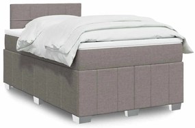 Giroletto A Molle Con Materasso Tortora 120x200 Cm İn Tessuto /
