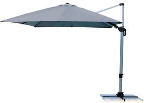 HIATUS - ombrellone da giardino decentrato 3x3
