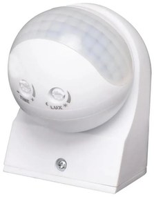 Aigostar - Sensore di movimento a infrarossi da esterno 230V IP44 bianco