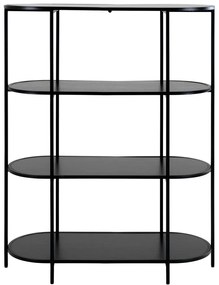 Libreria nera 36x111 cm Vita - House Nordic