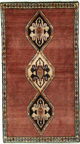 Gabbeh Tappeto 160x90 Rosso (Iran) Annodato A Mano