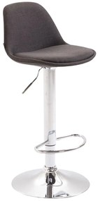 Sgabello Barhocker Kiel İn Tessuto: Stile E Comfort Per İl Tuo Bar / Chrom / Dunkelgrau