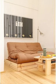 Divano marrone allungabile 145 cm Flip – Karup Design