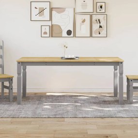 Tavolo Da Pranzo Corona 180x90x75 Cm İn Legno Massello Di Pino /
