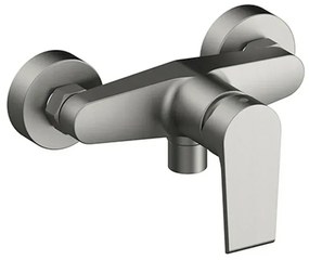 Miscelatore doccia esterno Mariani serie Artic in ottone spazzolato